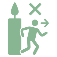 Never leave unattended