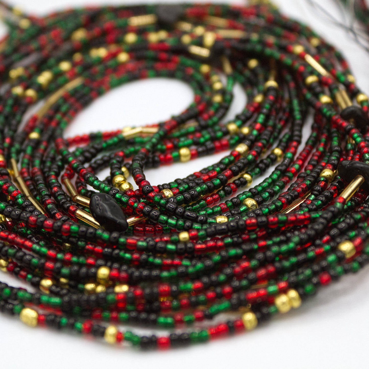 Black Pride/Juneteenth Waist Beads 2.0